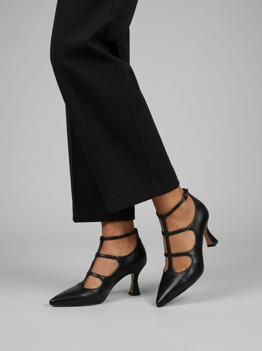 Women’s Elegant Strap Pumps